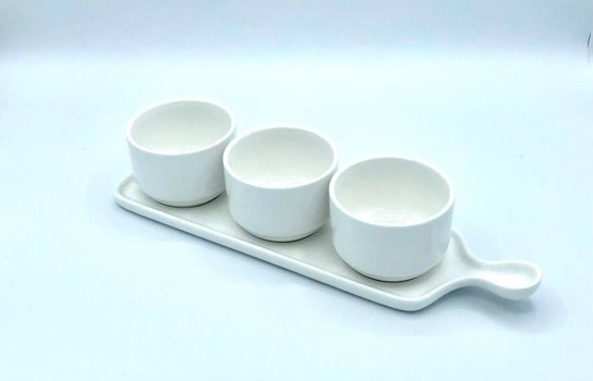 White Bakeware 4 piece set