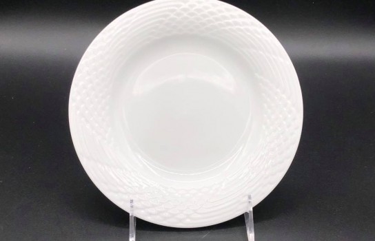 Pearl White salad plate       