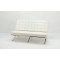 Barcelona Chair White (3 Seater)