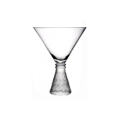 Martini Glass Xl Indigo 10 Oz.