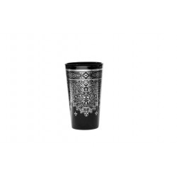 Morocco Tea Glass in Black 4 Oz.