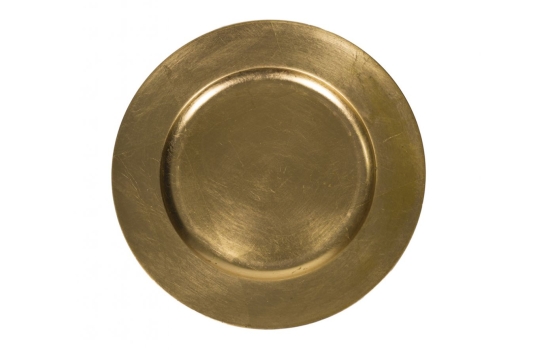 Service Plate Gold (P) Acrylic