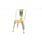 Chair Tolix Gold Light Wood