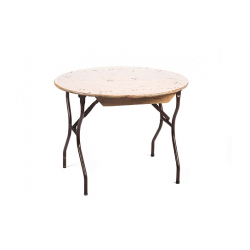 Wood Table Round 40"