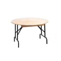 Wood Table Round 48"