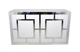 Bar O. G. White / Silver Mirror 72" x 24"