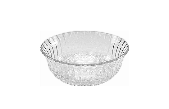 Trellis Glass Bowl 8"
