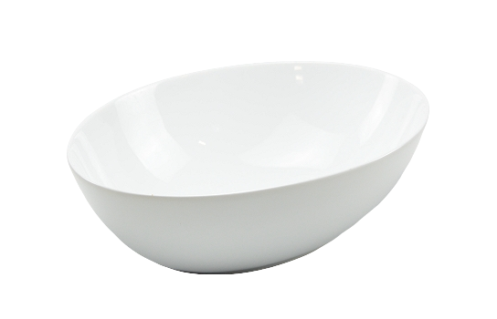Bowl Oval White 11" x 9" x 3.5"