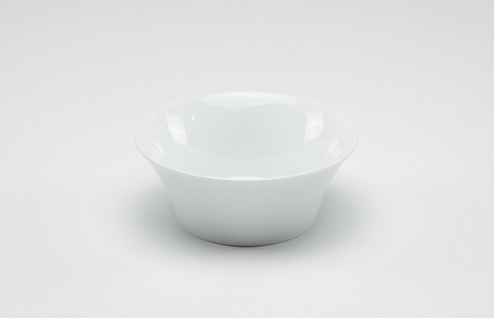 Bowl Flared White 4.5" x  2" High