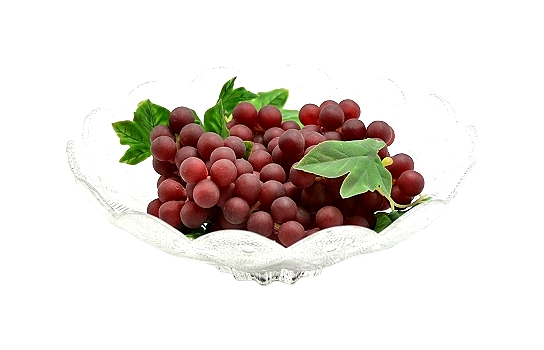 Peacock Lotus Bowl 10.5"