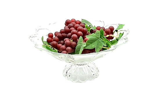 Toscana Pedestal Glass Bowl 12"