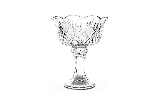 Symphony Footed Crystal Bowl 11" High