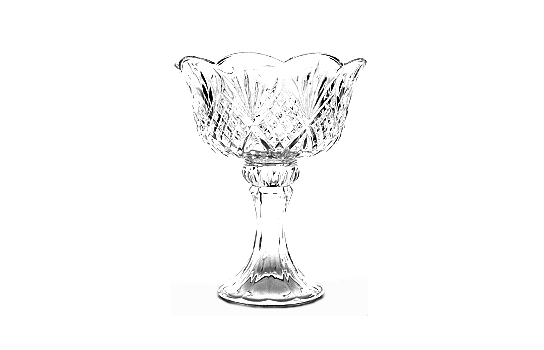 Symphony Footed Crystal Bowl 11"