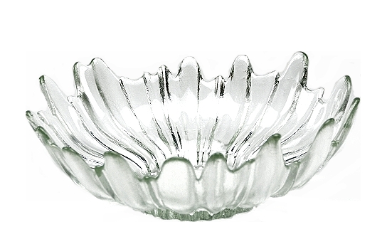 Ital Glass Bowl 12" x 4"