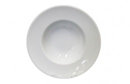 Galice White Plate Bowl 13.25"