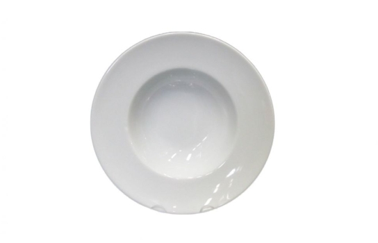 Galice White Plate Bowl 10.5"