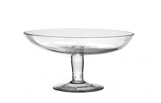 Comport Glass Bowl 9.5"