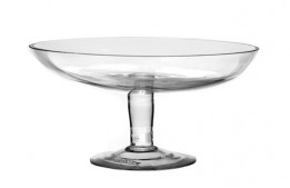 Comport Glass Bowl 11.5"