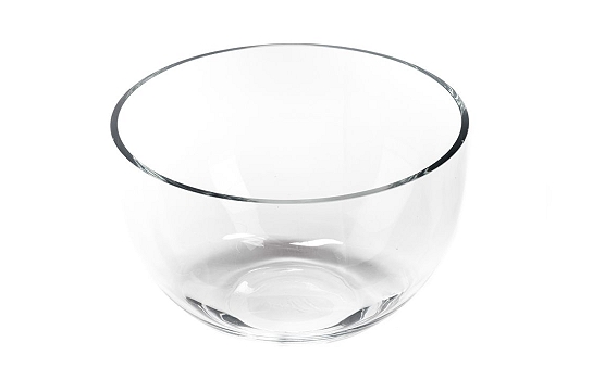 Glass Bowl Bohemia Large 7.5" x 12"
