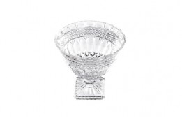 Crystal Footed Bowl 10"