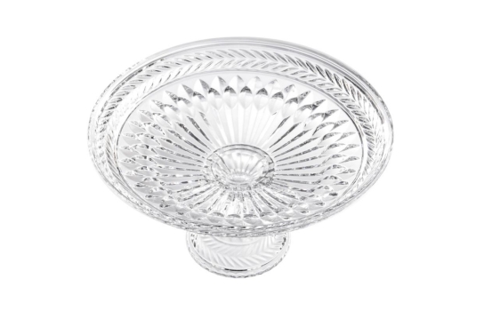 Crystal Footed Bowl 13"