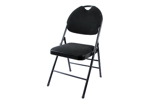 Folding Chair Elite Deluxe Black