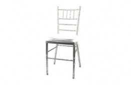 Chiavari Silver Metal Chair