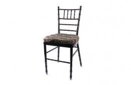 Chiavari Black Metal Chair