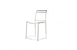 Chair Acrylic with Chrome Frame