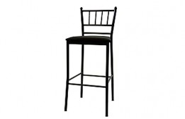 Deco Black Bar Stool
