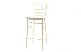 Deco White Bar Stool