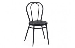 Chair Bentwood Metal Black