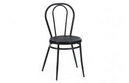 Bentwood Metal Black Chair