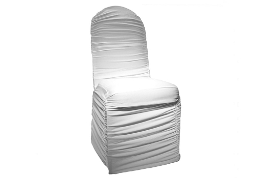 White Love Chair Cover
