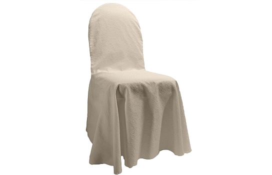Ivory Swirl Chair Cover