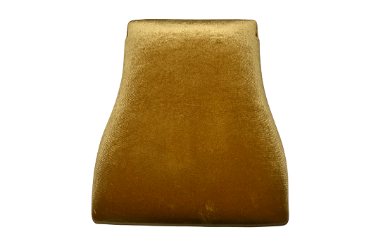 Velour Gold Cushion Seat