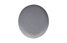 Velour Silver Cushion Back Seat