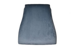Velour Blue Cushion Seat