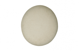 Burlap Off White Cushion Back Seat