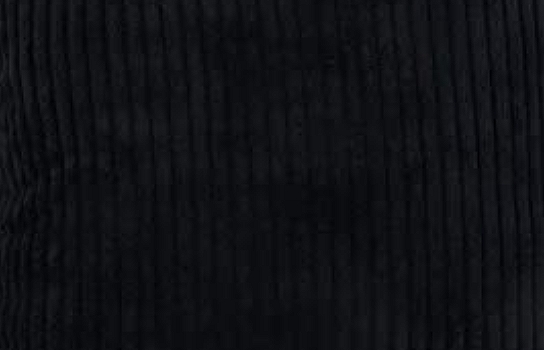 Chair Cushion Corduroy Black