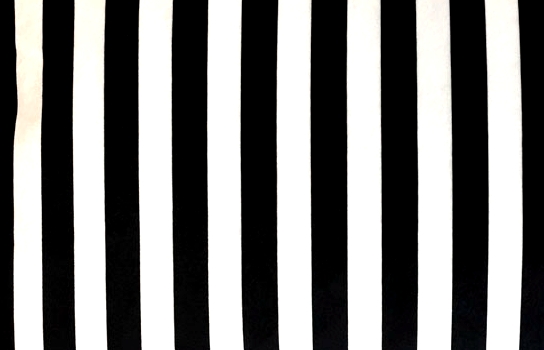 Chair Cushion Versailles Black and White Stripe PT