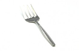 Serving Fork Pearl Stainless Steel 8"