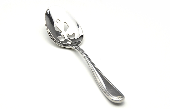 Serving Spoon Vegetable Cable Deluxe Stainless Steel 9.5" Serving Spoon Vegetable Cable Deluxe Stainless Steel 9.5"