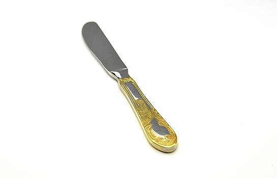 Heritage Gold Plated S/S Dessert Knife