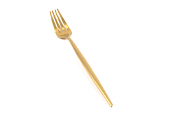 Royal Brush Gold Dinner Fork