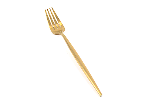 Royal Brush Gold Dinner Fork