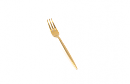 Royal Brush Gold Entree Fork