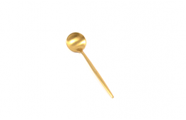 Royal Brush Gold Espresso Spoon