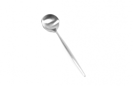 Royal Brushed Silver Teaspoon