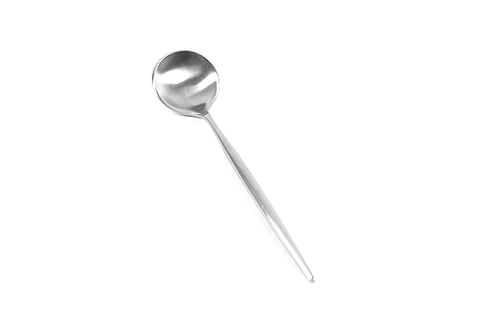Royal Brushed Silver Teaspoon